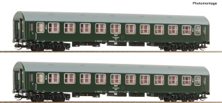 Roco 6280043 - TT - 2-tlg. Set Personenwagen, PKP, Ep. IV